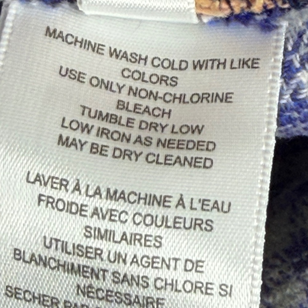 Uo Bdg Patchwork Flannel Womens S Multi Color Ove… - image 4